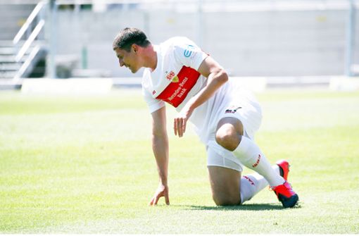 Auch Mario Gomez konnte dem Spiel des VfB keine positiven Impulse geben. Foto: Baumann