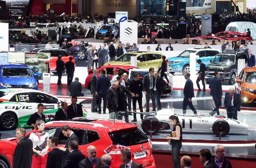 Der Genfer Autosalon zählt zu den weltweit wichtigsten Messen der PS-Branche. Foto: dpa