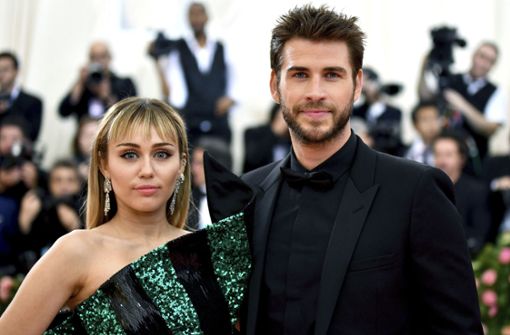 Sängerin Miley Cyrus und Schauspieler Liam Hemsworth trennten sich  nach acht Monaten Ehe. Foto: AP