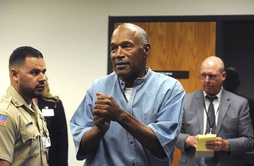 2008 war Simpson zu 33 Jahren Haft verurteilt worden. Nun kommt er nach neun Jahren auf Bewährung frei. Foto: AP