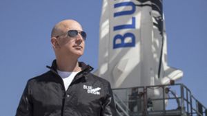 Amazon-Boss Jeff Bezos mischt beim Weltraumtourismus kräftig mit. Foto: AFP/HO