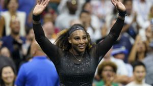 Serena Williams nach ihrem Sieg Foto: dpa/Seth Wenig