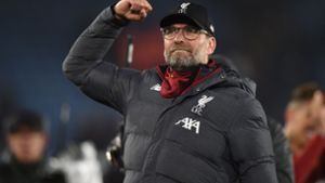 Liverpool-Trainer Jürgen Klopp hat allen Grund, stolz auf seine Mannschaft zu sein. Foto: AFP/Oli Scarff