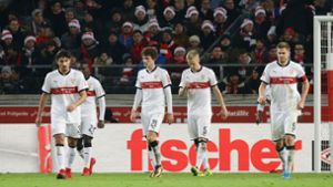 Der VfB muss sich gegen Leverkusen geschlagen geben. Foto: Pressefoto Baumann