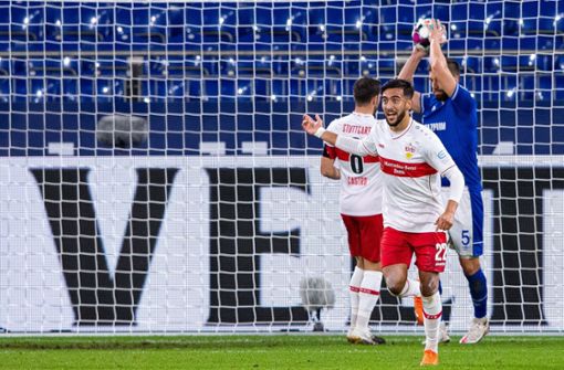 Nicolas Gonzalez erzielte den Ausgleich für den VfB. Foto: dpa/Guido Kirchner