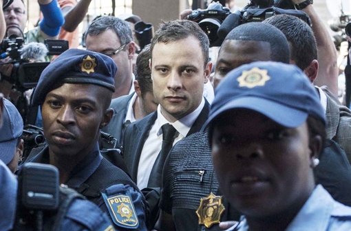 Verurteilt wegen fahrlässiger Tötung: Oscar Pistorius Foto: EPA