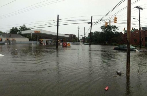 Schwere Überschwemmungen in South Carolina. Foto: dpa/SOUTH CAROLINA NATIONAL GUARD