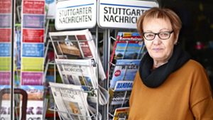 Die Kunden dürfen das Ladengeschäft von Inge Behrendt-Mertens nicht mehr betreten. Foto: Eileen Breuer