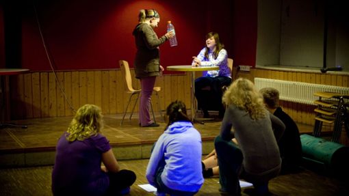 Im Haus der Jugend in Winnenden wird auch Theater gespielt. Foto: Martin Stollberg