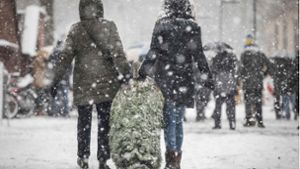Weihnachten verbinden viele Menschen mit Schnee. Doch was sagen Meteorologen eigentlich zu dieser Wunschvorstellung? Foto: dpa