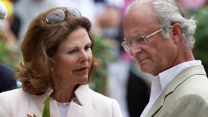 Schwedens König Carl Gustaf und seine Frau Silvia Foto: dpa