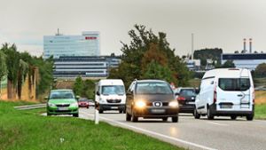 Viel befahrenes Nadelöhr: Zwischen Korntal-Münchingen und Vaihingen/Enz sind täglich bis zu 36 000 Autos unterwegs. Foto: factum//Simon Granville