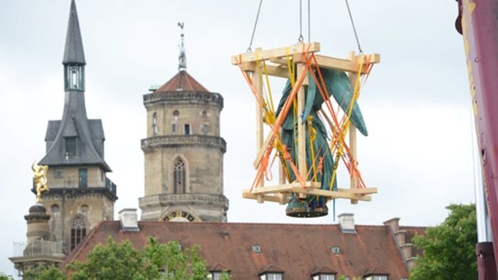Stuttgarter Concordia schwebt herab