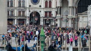 Venedig war jahrelang ein Hotpsot für Touristen aus aller Welt. Foto: dpa/Andrea Warnecke