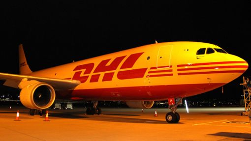 Zwei firmeneigene Flugzeuge in leuchtendem Gelb heben täglich vom Stuttgarter Airport ab, eine Boeing 757 und ein Airbus A300. Foto: Holowiecki