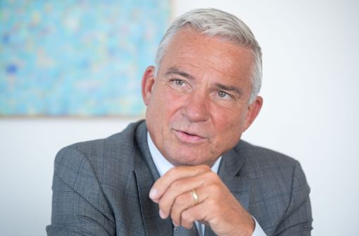 Innenminister Thomas Strobl (CDU) zieht Corona-Bilanz. Foto: dpa/Sebastian Gollnow