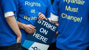 Bei Ryanair könnte es erneut zu Streiks kommen. Foto: AFP