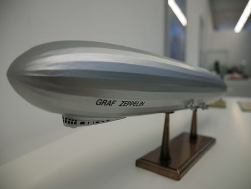 Exponat des Zeppelin-Museums in Friedrichshafen