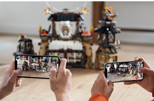 AR erweckt die Umgebung zum Leben: Das iPhone-Display könnte durch eine Apple-Brille ersetzt werden. Foto: Apple