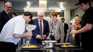 Bundespräsident besucht Ludwigsburger Berufsschule