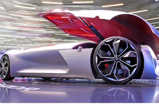 Auf dem Genfer Autosalon präsentiert Renault ein Modell der Zukunft: der Renault Trezor. Foto: dpa