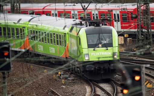 Flixtrain hat sich zum größten Konkurrenten der Deutschen Bahn gemausert. Foto: picture alliance/dpa