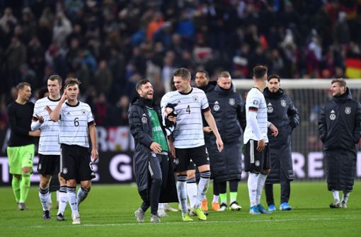 Die DFB-Elf hat einen 4:0-Sieg gegen Weißrussland gefeiert. Foto: dpa/Marius Becker
