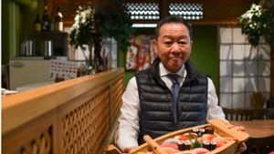 Nun auch im Gault Millau vertreten: Shintaro Suzuki vom Restaurant Kicho Foto: LICHTGUT/Max Kovalenko
