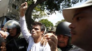Leopoldo López will die Regierung um Staatschef Nicolás Maduro stürzen. Foto: AP