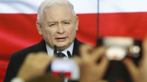 Jaroslaw Kaczynski, übt kein politisches Amt aus, ist aber der Vorsitzende der PiS-Partei. Foto: dpa/Str