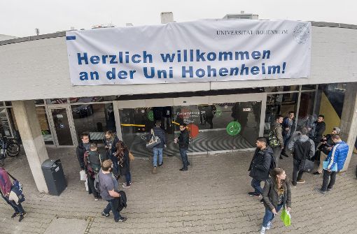 Die Uni Hohenheim erwartet bald neue Erstsemester-Studenten. Foto: 7aktuell/Oskar Eyb