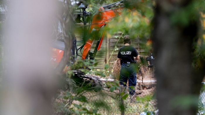 Polizei durchsucht Kleingarten in Hannover