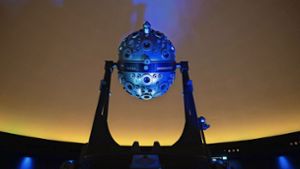 Das Herzstück des Planetariums: der Zeiss-Universarium-IX-Sternenprojektor Foto: Lichtgut/Leif/ Piechowski