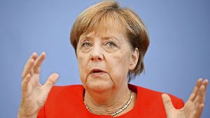 „Einen sehr interessanten Wahlkampf“ erlebe Deutschland derzeit, meint Angela Merkel. Foto: dpa