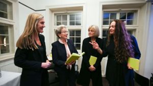 Geballte Frauenpower (von links): Veronika Kienzle, Barbara Bosch, Paula Lutum-Lenger und Barbara Stoll Foto: Lg//Leif Piechowski