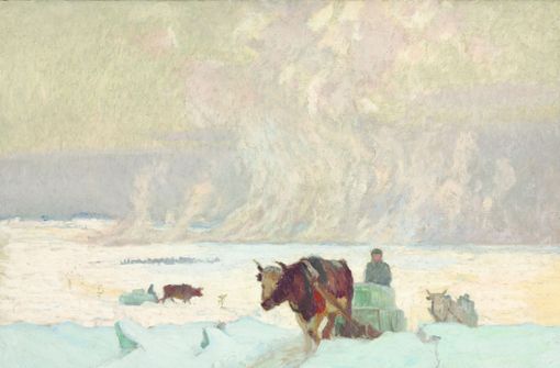 Maurice Cullen, „The Ice Harvest“ (um 1913) Foto: National Gallery of Canada, Ottawa