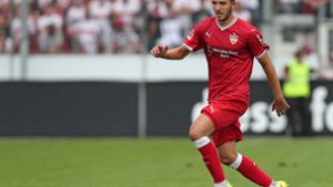 Anto Grgic vom VfB Stuttgart hat gegen Waldhof in der zweiten Mannschaft ausgeholfen. Foto: Pressefoto Baumann