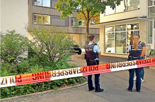 Beim Wendlinger Rathaus wurde die schwer verletzte Frau gefunden. Foto: Frederic Feicht