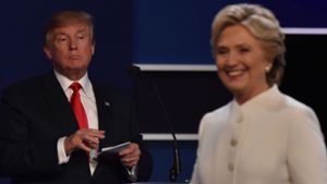 US-Präsident Donald Trump (links) und seine Ex-Gegenkandidatin Hillary Clinton (Arhcivbild) Foto: AFP