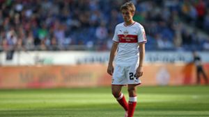 Borna Sosa spielt derzeit beim VfB Stuttgart so gut wie keine Rolle mehr. Foto: Baumann