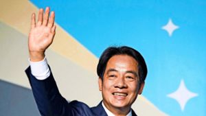 Der 64-jährige William Lai wurde ins Präsidentenamt gewählt. Foto: --/kyodo/dpa/--