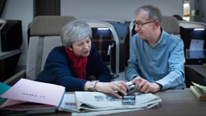 Theresa May und ihr Mann Philip Foto: dpa