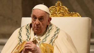 Schwester, Bruder, möge dein Herz in dieser heiligen Nacht in Jubel ausbrechen!: Papst Franziskus. Foto: Alessandra Tarantino/AP/dpa