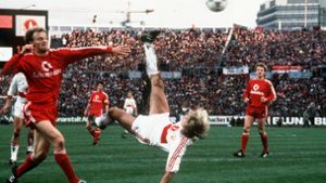 Jürgen Klinsmann gelang am 14. November 1987 das Tor des Jahres Foto: Pressefoto Baumann