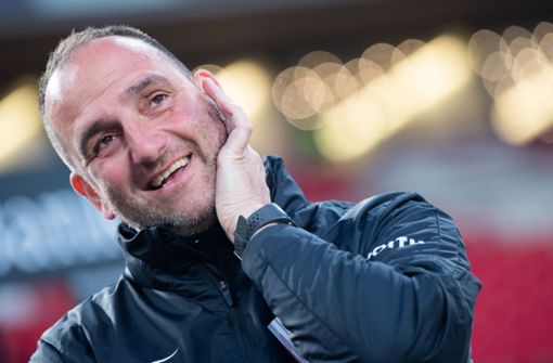 Führt Frank Schmidt den 1. FC Heidenheim in die Bundesliga? Foto: dpa/Tom Weller