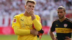 VfB-Torwart Ron-Robert Zieler war nach dem Spiel enttäuscht. Foto: Pressefoto Baumann