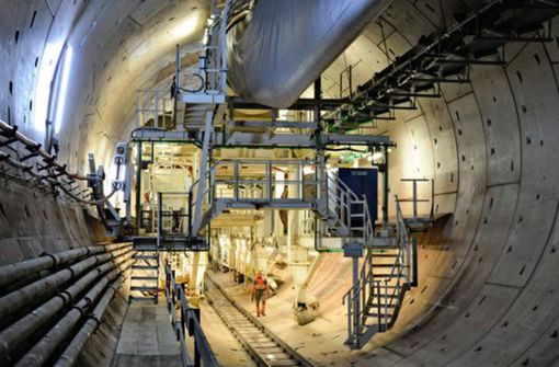 Der Fildertunnel – hier die Oströhre – ist nur eine von einigen Stuttgart-21-Baustellen auf den Fildern. Foto: z/Arnim Kilgus/Bahnprojekt Stuttgart-Ulm