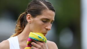 Andrea Petkovic ist raus. Foto: Getty Images Europe