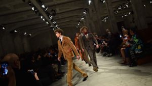 Bei den Männermodenschauen in Mailand präsentiert Prada seine neue Kollektion. Foto: AFP