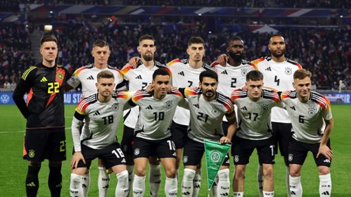 Die deutsche Nationalmannschaft blickt voraus auf das Spiel gegen die Niederlande. Foto: Christian Charisius/dpa